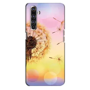 Силіконовий Чохол з кульбабками на Realme X50 Pro (Квітка-кульбаба)