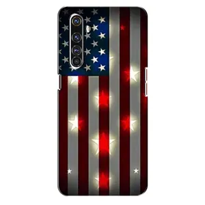 Чехол Флаг USA для Realme X50 Pro (Флаг США 2)