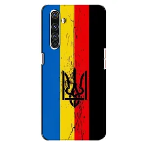 Чехлы УПА (Красно-Чёрный) на Realme X50 Pro (Флаг УПА)
