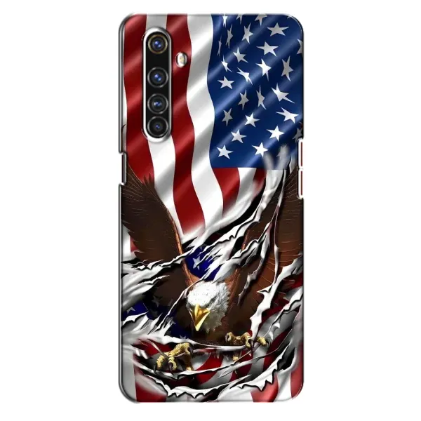 Чехол с рисунком «Флаг USA» для Realme X50 Pro Чехол с рисунком «Флаг USA» для Realme X50 Pro