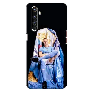 Чехлы с принтом для Realme X50 Pro Футболист (футболист Холанн)