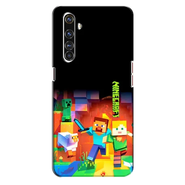 Чехол с рисунком «Герой Майнкрафт» для Realme X50 Pro Чехол с рисунком «Герой Майнкрафт» для Realme X50 Pro