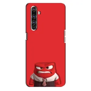 Чехол Головоломка для Realme X50 Pro - (AlphaPrint) (Гнев)