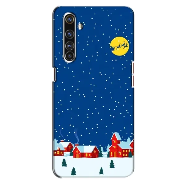 Чехол с рисунком «Город в снегу» для Realme X50 Pro Чехол с рисунком «Город в снегу» для Realme X50 Pro