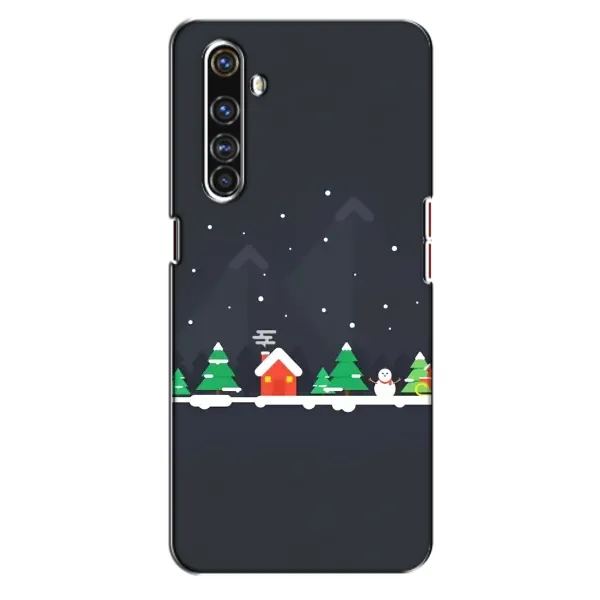 Чехол с рисунком «Город зимний» для Realme X50 Pro Чехол с рисунком «Город зимний» для Realme X50 Pro