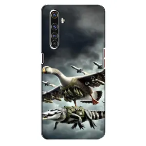 Чохол з мемами траралело тралала для Realme X50 Pro (Гусіні і крокоділо)