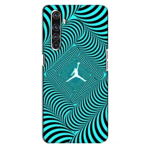 Силиконовый Чехол Nike Air Jordan на Реалми Х50 Про (Jordan)