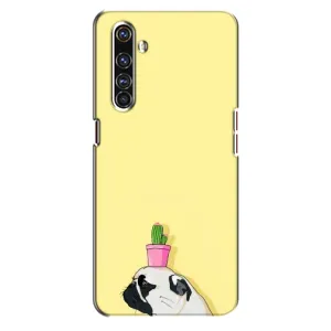 Бампер для Realme X50 Pro з картинкою "Песики" (Кактус на голові)