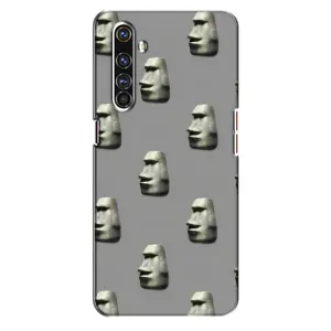 Бампер з принтом Меми для Realme X50 Pro (Кам'яна особа)