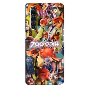 Силіконовий чохол з принтом Зоотрополіс для Realme X50 Pro (Колаж героїв)