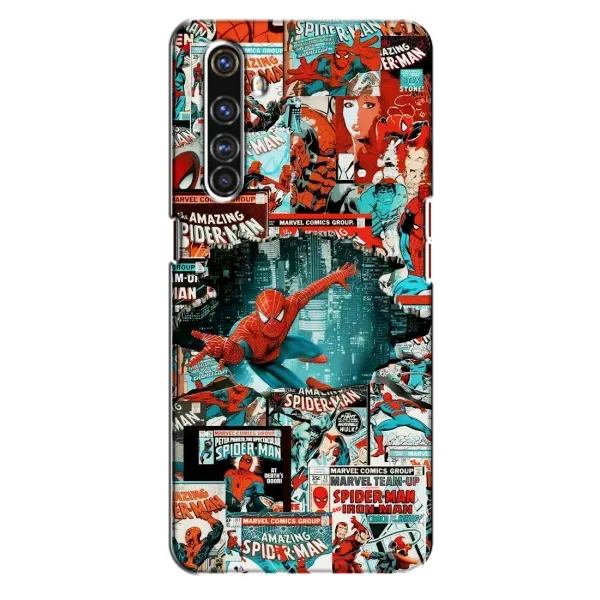 Чехол с рисунком «Комиксы Человек Паук» для Realme X50 Pro Чехол с рисунком «Комиксы Человек Паук» для Realme X50 Pro