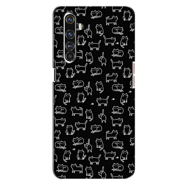 Чехол с рисунком «Котики на черном» для Realme X50 Pro Чехол с рисунком «Котики на черном» для Realme X50 Pro