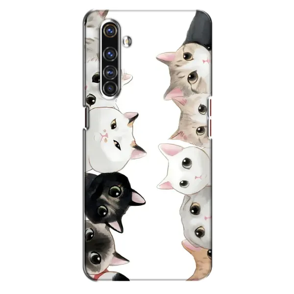 Чехол с рисунком «Коты» для Realme X50 Pro