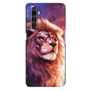 Чехол с картинкой на Realme X50 Pro (Красочный ЛЕВ)