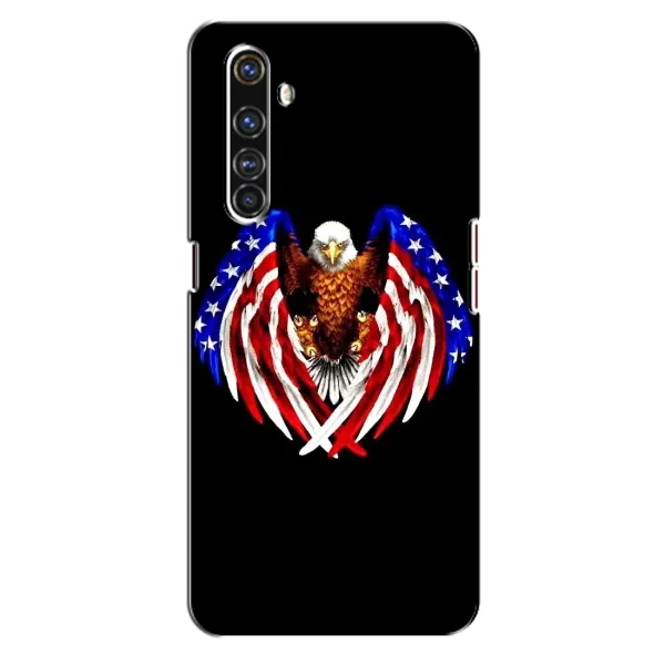 Чехол с рисунком «Крылья США» для Realme X50 Pro Чехол с рисунком «Крылья США» для Realme X50 Pro