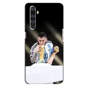 Чехлы Лео Месси Аргентина для Realme X50 Pro (Кубок Мира)