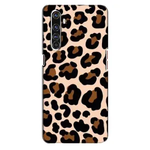 Чехол с леопардовым принтом на Realme X50 Pro (Леопардовый принт)