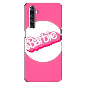 Силиконовый Чехол Барби Фильм на Realme X50 Pro (Лого Барби)
