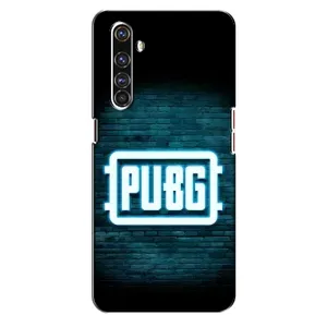 Чехол (TPU) с картинкой "Лого Пабг" на Реалми Х50 Про (Лого PUBG)