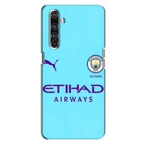 Силиконовые Чехлы принт Футбол на Realme X50 Pro (Man City)