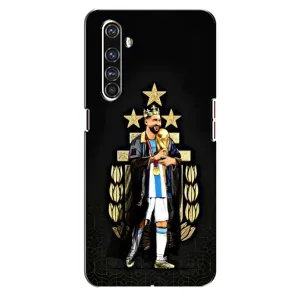 Чехлы Лео Месси Аргентина для Realme X50 Pro (Месси король)