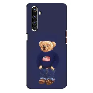 Чехлы Мишка Тедди для Реалми Х50 Про (Мишка USA)