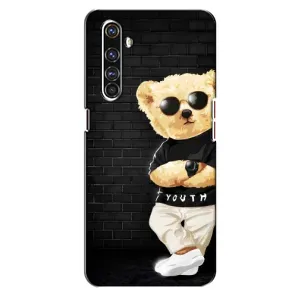 Чехлы Мишка Тедди для Реалми Х50 Про (Мишка в очках)