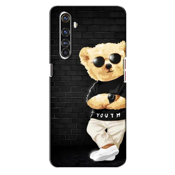 Чехол с рисунком «Мишка в очках» для Realme X50 Pro Чехол с рисунком «Мишка в очках» для Realme X50 Pro