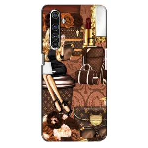 Чохол Стиль Louis Vuitton на Realme X50 Pro (Мода Луі Віттон)