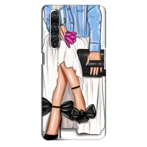 Силиконовый Чехол на Realme X50 Pro с картинкой Стильных Девушек (Мода)