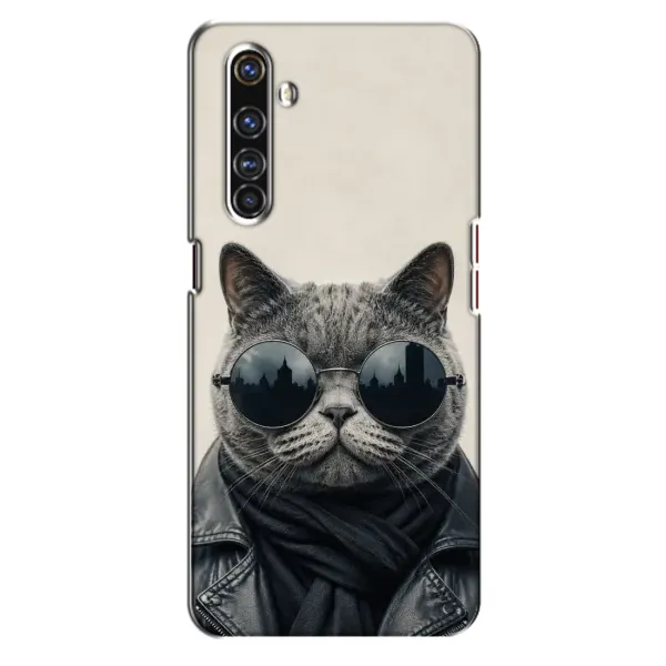 Чехол с рисунком «Модный кот» для Realme X50 Pro Чехол с рисунком «Модный кот» для Realme X50 Pro