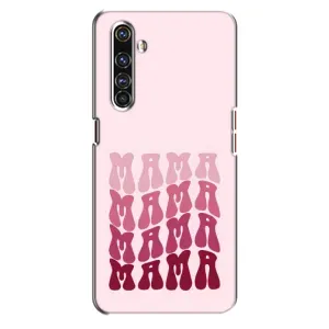 Чехлы на день мамы для Реалми Х50 Про (Надпись мама)