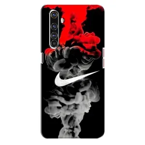 Силіконовый Чохол на Realme X50 Pro з картинкою НАЙК (Nike дим)