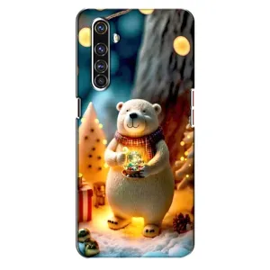 Чехлы на Новый Год Realme X50 Pro (Новогодний ведмеженок)