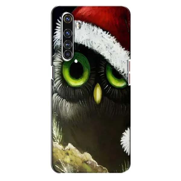 Чехол с рисунком «Новогодняя Сова» для Realme X50 Pro Чехол с рисунком «Новогодняя Сова» для Realme X50 Pro