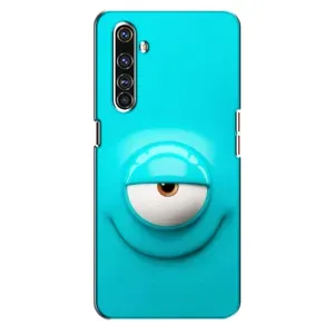 Силиконовые Чехлы (смешные стикеры) для Realme X50 Pro (Одноглазик)