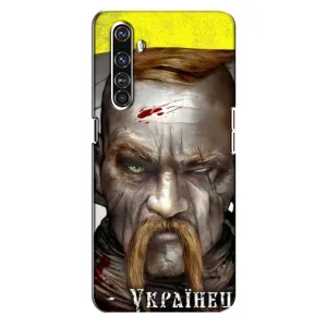 Чехол с картинкой (Патриотический КОЗАК) на Realme X50 Pro (Одноглазый Козак)