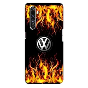 Чехол "Фольксваген" для Realme X50 Pro (Огненный Лого)