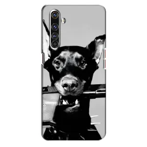 Чохол ДОБЕРМАН для Realme X50 Pro (Небезпечний доберман)