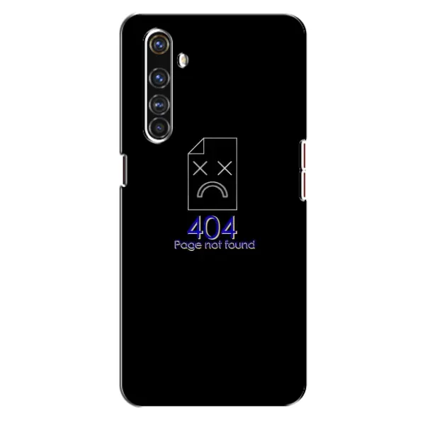 Чехол с рисунком «Ошибка 404» для Realme X50 Pro Чехол с рисунком «Ошибка 404» для Realme X50 Pro