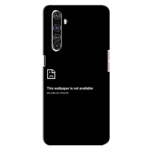 Чехол с рисунком «Ошибка» для Realme X50 Pro Чехол с рисунком «Ошибка» для Realme X50 Pro