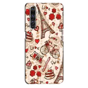 Чехол с Эйфелевой башней на Realme X50 Pro (Париж мечта)