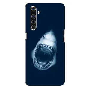 Силіконовий бампер з картинкою звірів для Realme X50 Pro (Пащу Акули)