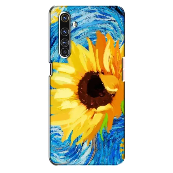 Чехол с рисунком «Подсолнух цветок» для Realme X50 Pro