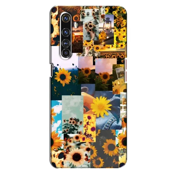 Чехол с рисунком «Подсолнуховый дизайн» для Realme X50 Pro