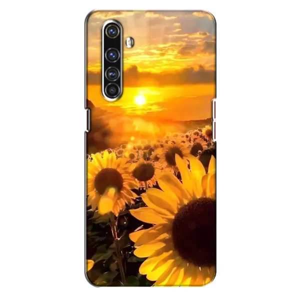 Чехол с рисунком «поле подсолнухов» для Realme X50 Pro
