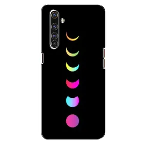 Чехол (ТПУ) с планетами на Realme X50 Pro (Полнолуние)
