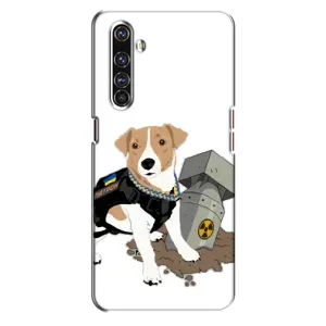 Чехол с принтом Собаки Патрон для Realme X50 Pro (Пёс Патрон с ракетой)