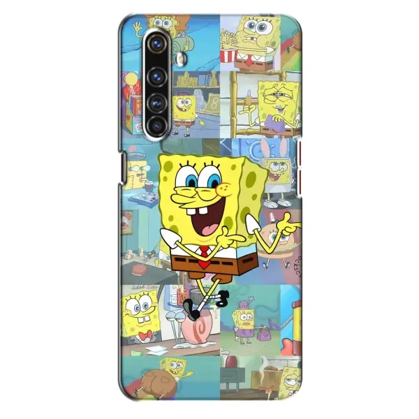 Чехол с рисунком «Радостный Спанч Боб» для Realme X50 Pro Чехол с рисунком «Радостный Спанч Боб» для Realme X50 Pro
