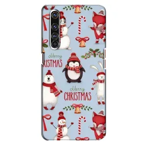 Чехол Санта Клаус для Realme X50 Pro (Рождественский)
